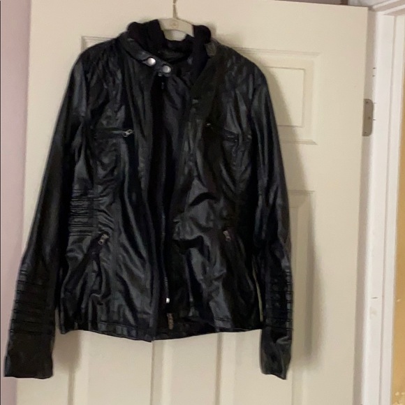carmen leather Jackets & Blazers - Carmen leather black Moro jacket